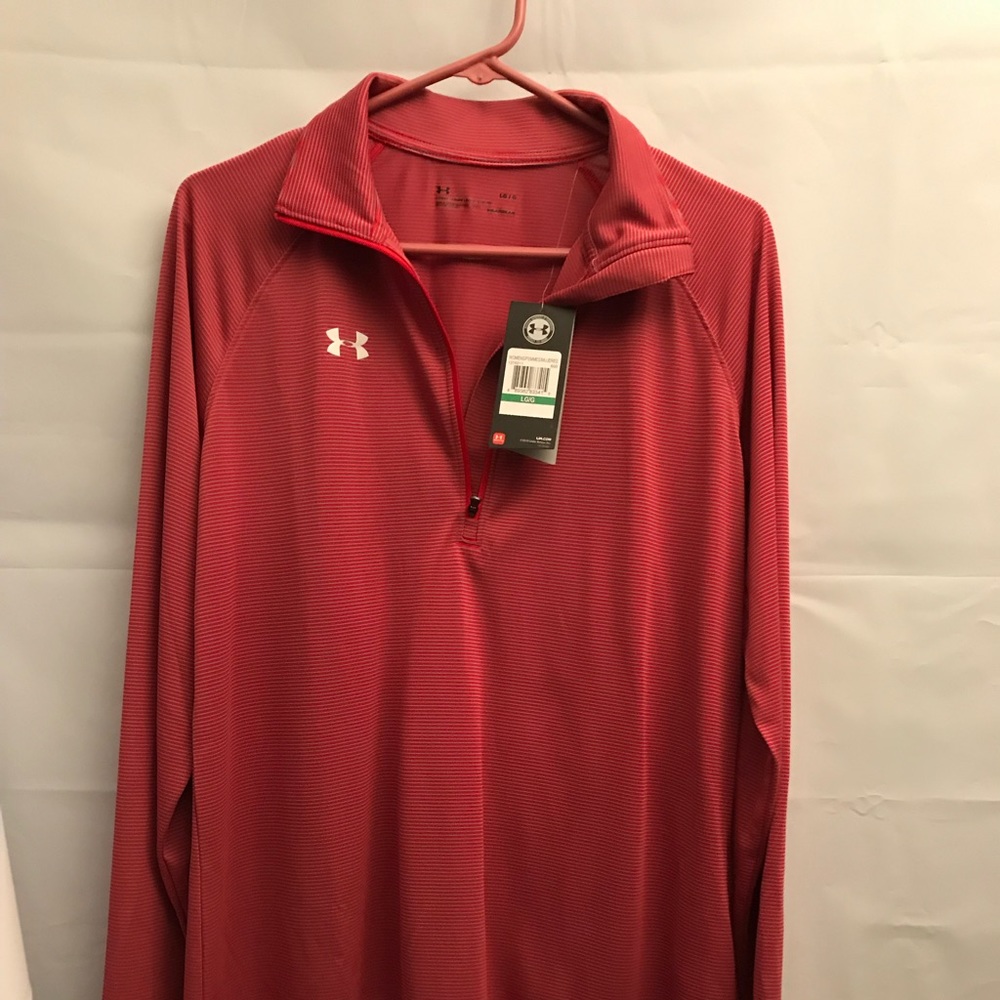 Under Armour women’s long sleeve zip polo shirt